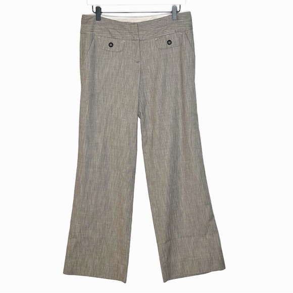 Anthropologie Gray Wide Leg Pants - Picture 1 of 9